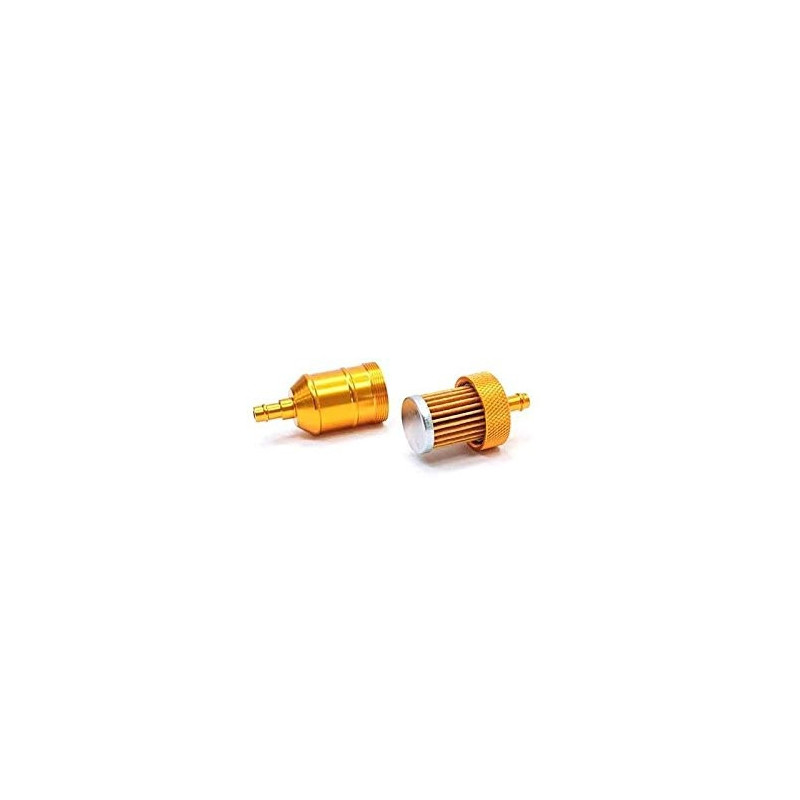 Fuel filter aluminum - Gold