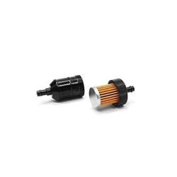 Fuel filter aluminum - Black