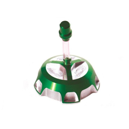 Fuel Cap aluminum -  Gunshot CNC Green