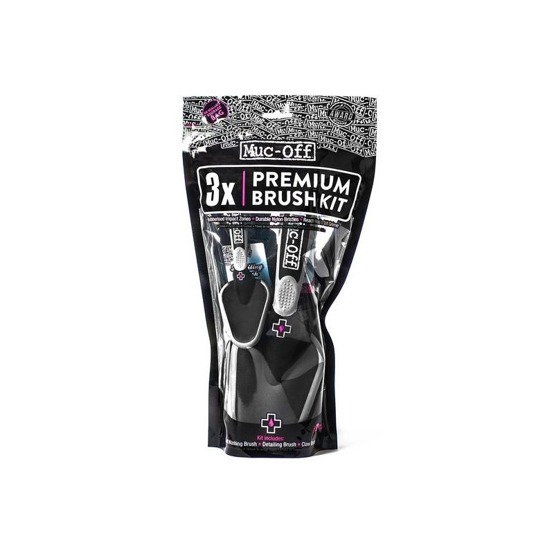 Pack of 3 brushes MUC-OFF