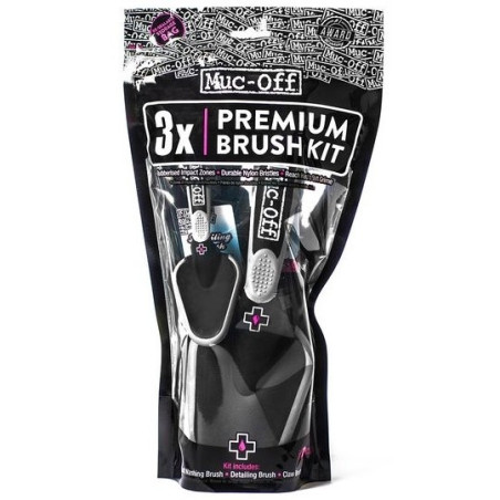 Pack of 3 brushes MUC-OFF