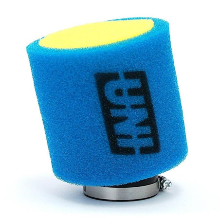 Air filter UNI Blue/Yellow - ø37mm