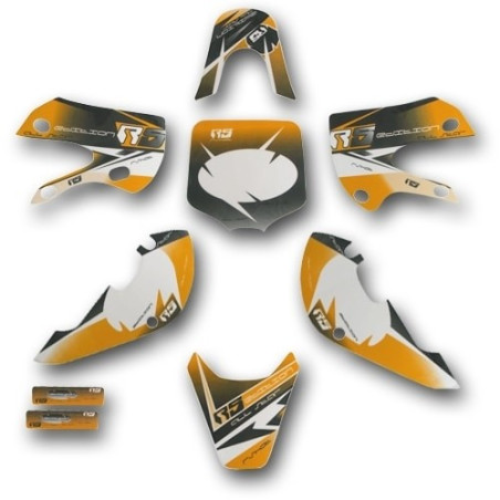 KLX110 Decor Kit RS - Orange