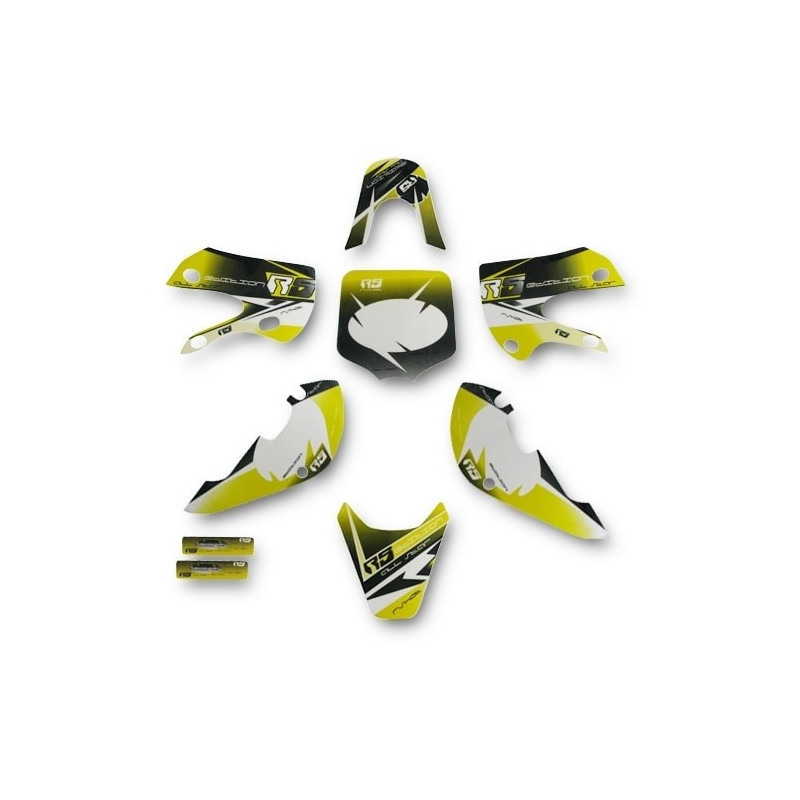 KLX110 Decor Kit RS - Yellow