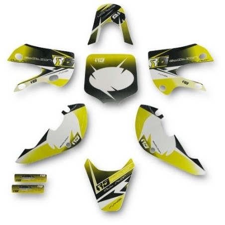 KLX110 Decor Kit RS - Yellow