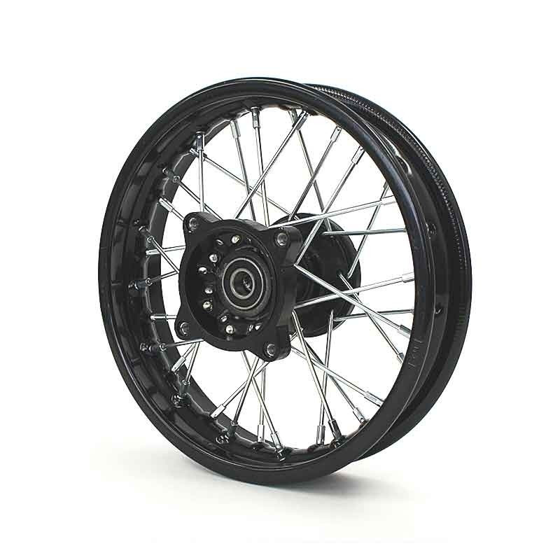 10" front steel rim Racing - Black axle ø15mm