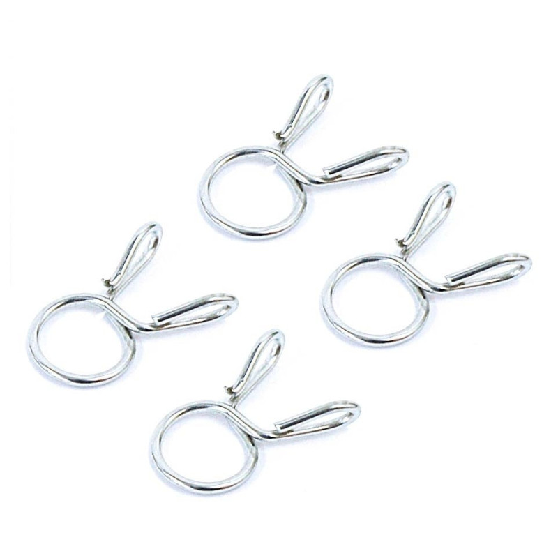 Abraçadeira Tubo Combustível - ø7mm (4pcs)