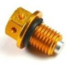 Pit bike Drain plugs magnetic CNC Gold Dirt Bike Mini Moto Cross