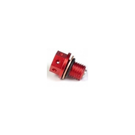 Pit bike Drain plugs CNC magnetic - Red Dirt Bike Mini Moto Cross