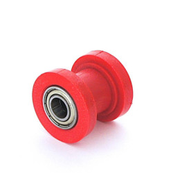 Chain roller teflon - ø8mm Red
