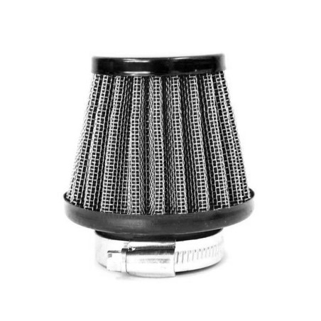 Air filter steel Black - ø38mm