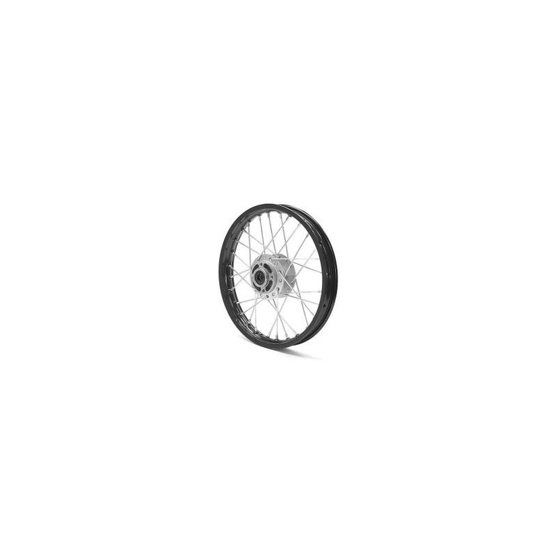 10" front steel rim - Black