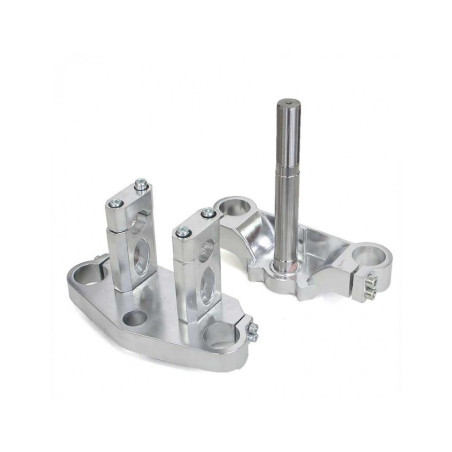 Triple clamp set Aluminium - ø33mm