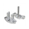 Triple clamp set Aluminium - ø33mm