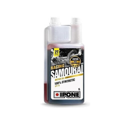 Oil IPONE Samouraï Racing - 2-stroke Fully Synthetic - 1L Strawberry