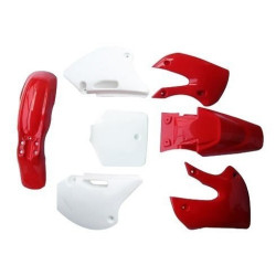 KLX / BBR Plastic Kit - Red