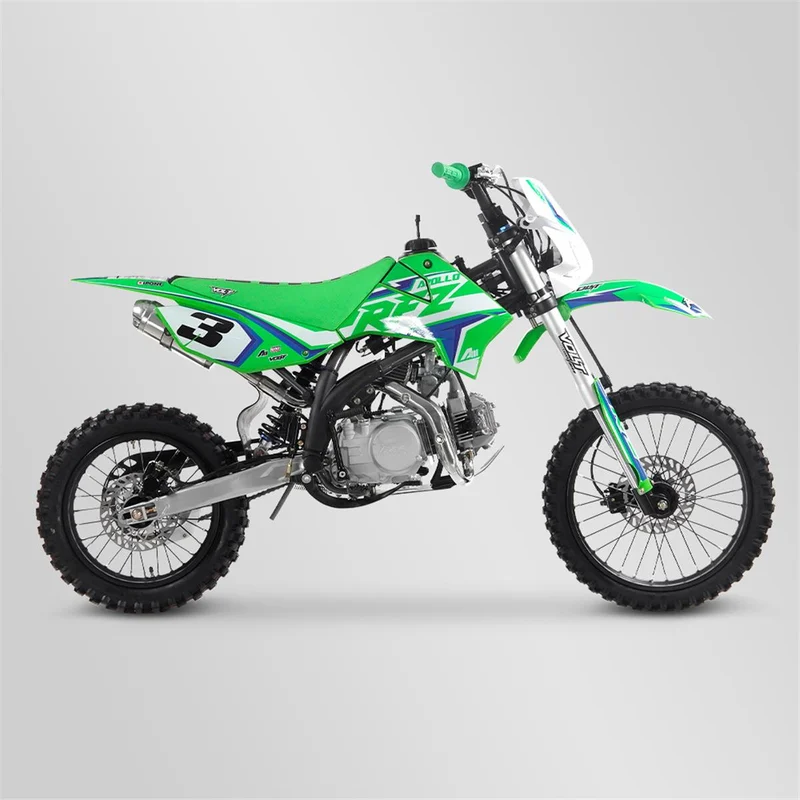 Pit Bike 125cc APOLLO RFZ ENDURO 14" / 17" - Verde