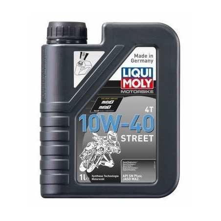 OLEO LIQUI MOLY 10W40 4T - Sintético - 1 Litro