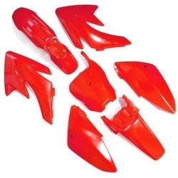 Plásticos CRF70 Kit - Vermelho