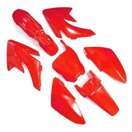 Plásticos CRF70 Kit - Vermelho