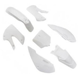 KLX Plastic Kit - White