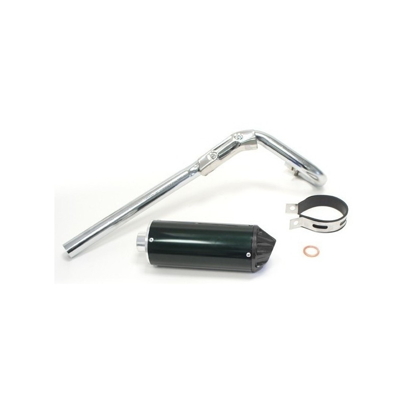 Exhaust system CNC - Black
