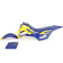 Mini Cross plastic Kit - Blue  / Yellow