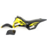 Mini Cross plastic Kit - Black / Yellow