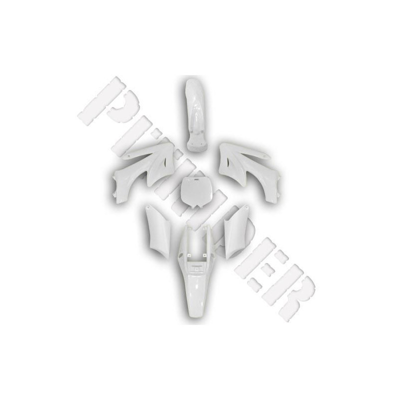 AGB Mini Moto Plastic Kit - White