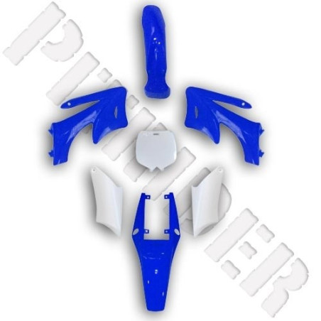AGB Mini Moto Plastic Kit - Blue
