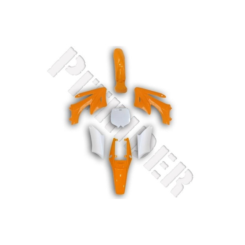 AGB Mini Moto Plastic Kit - Orange