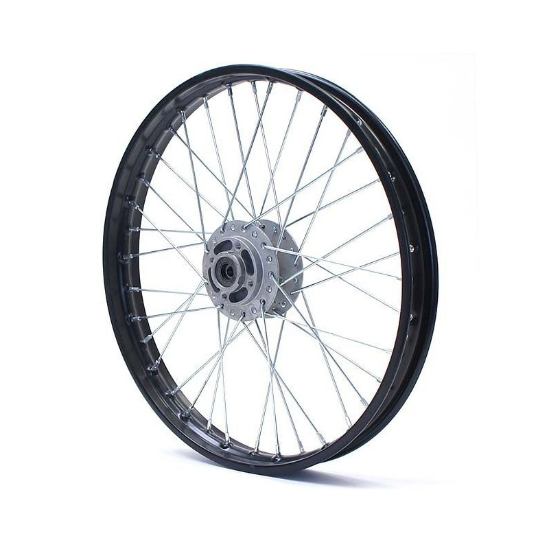 17" front steel rim - Black