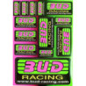 Decal sheet - BUD Racing