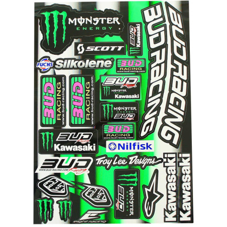 Decal sheet - BUD Racing