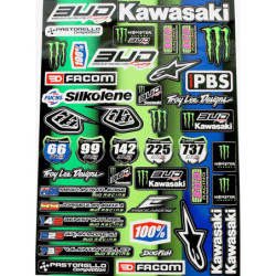 Decal sheet - BUD Racing
