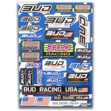 Decal sheet - BUD Racing
