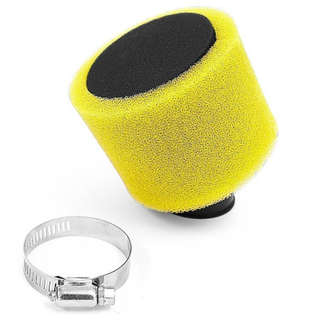 Filtro Ar Curvo - Amarelo - ø44mm