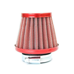 Air filter steel Red - ø38mm